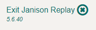 screen capture of the link to exit Janison Replay.