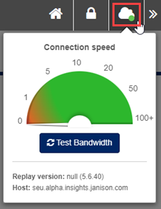 Screen capture of cloud icon highlighted.